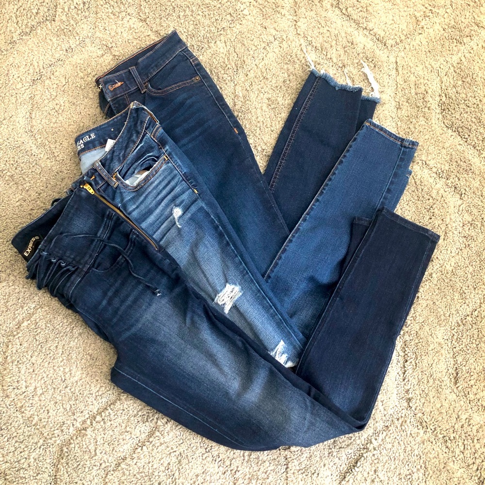 Express/ American Eagle Jeans Bundle - image 1